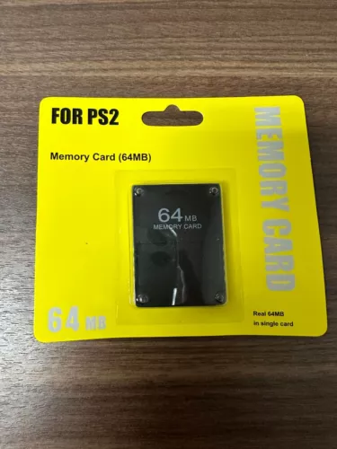 64MB Black Memory Card Expansion For PlayStation 2 PS2 Brand New 6E