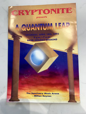 Rave Flyer - Cryptonite a Quantum leap 1993 Milton Keynes