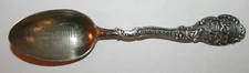 Vintage Shepard Mfg Minneapolis Minnesota Sterling Silver 5 1/2" Souvenir Spoon