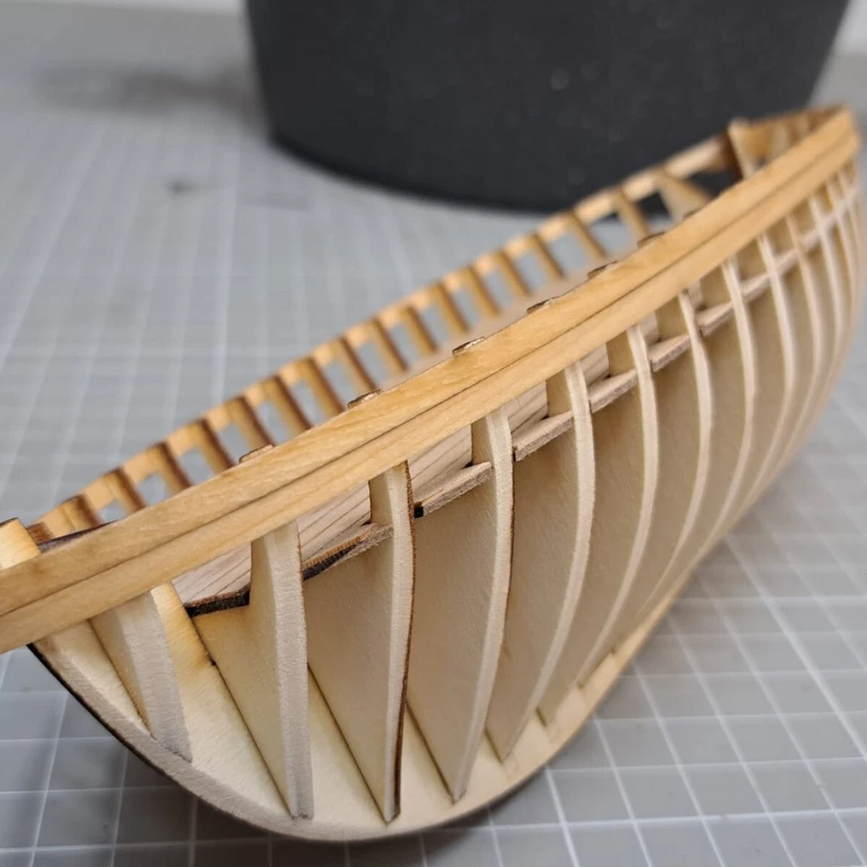 Kleines Fischerboot 1:35 Laser Cut Bausatz aus Holz zum selberbauen + 3D Druck - Bild 3 von 4