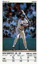 1991 Panini Baseball Stickers #151-271 You Pick!