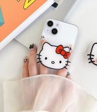 HELLO KITTY Phone Socket Holder, White, NEW