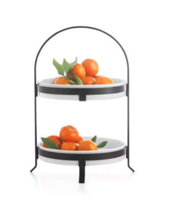 The Cellar 2 Tier Round Server H1595