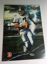 2015 Topps Fire Forces of Nature Jumbo 5x7 John Elway Broncos #’d /49