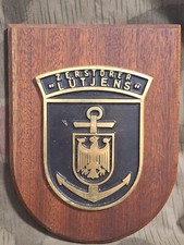 Wandbild Plakette Bundeswehr BW Militaria Zerst&ouml;rer L&uuml;tjens Bundesmarine