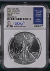 2021 Heraldic Eagle T-1 First Day Of Issue NGC MS70 Rhett Jeppson Signed