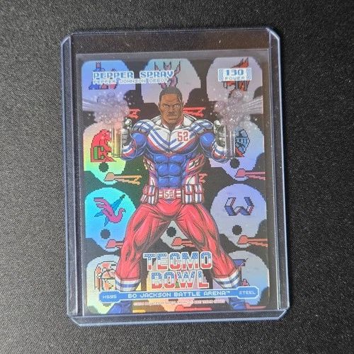 2026 Bo Jackson Battle Arena Pepper Spray (Pepper Johnson) Steel Helmets #H595