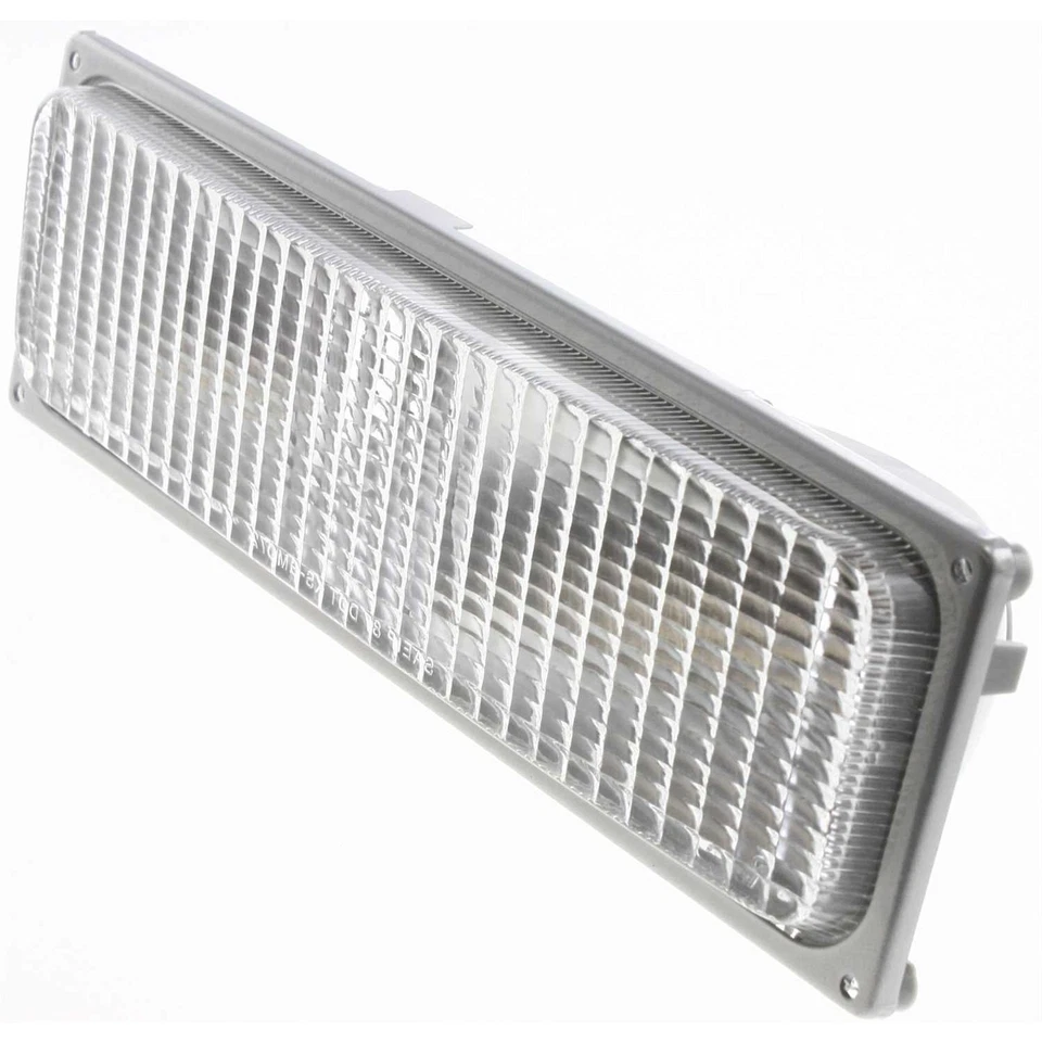 Juego de 2 luces de señal de giro para 88-93 Chevrolet C1500 K1500 lentes de plástico izquierda y derecha Foto 4 de 4