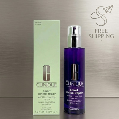 Clinique Smart Clinical Repair Wrinkle Correcting Serum 100ml 3.4oz Sealed