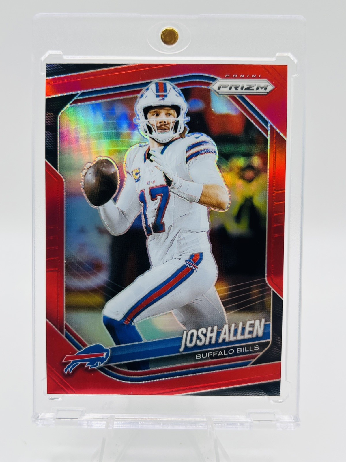 2025 Panini Prizm Red Josh Allen SSP SP Retail Red #167 Case Hit