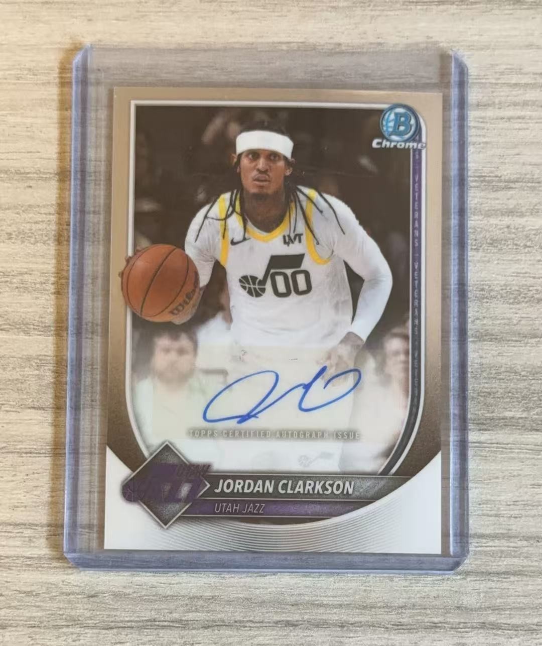 Jordan Clarkson #BCA-JC 2025-26 Bowman Basketball Chrome Autographs Mojo