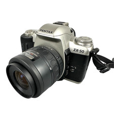 Pentax ZX-50 SLR Film Camera 35-80mm Lens for Replacement Parts