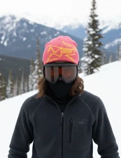 Arc'teryx Bird Head Toque Beanie - Pink Merino Wool Knit Winter Hat Cap - NWT