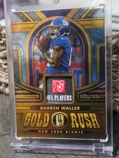 2023 PANINI GOLD STANDARD GOLD RUSH MEMORABILIA GR- DARREN WALLER PREMIUM 1/1