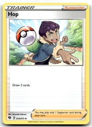 Pokemon TCG Hop 53/73 Champion's Path Uncommon Trainer Card