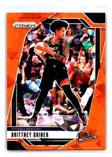 Brittney Griner 2024 Panini Prizm WNBA Ice Orange Prizms #113 Phoenix Mercury