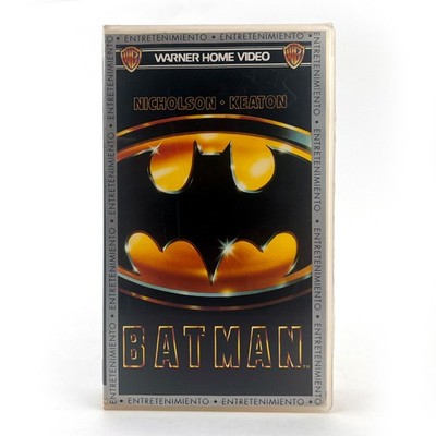 BATMAN TIM BURTON MICHAEL KEATON JACK NICHOLSON KIM BASINGER DC COMICS PROMO VHS