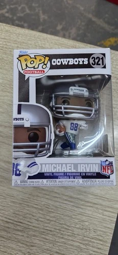 Michael Irvin (Dallas Cowboys) Funko Pop! NFL Legends With Protector