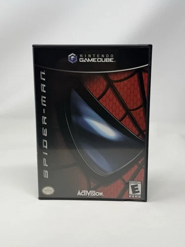 Spider-Man Nintendo GameCube Complete CIB Black Label Immaculate Disc Tested