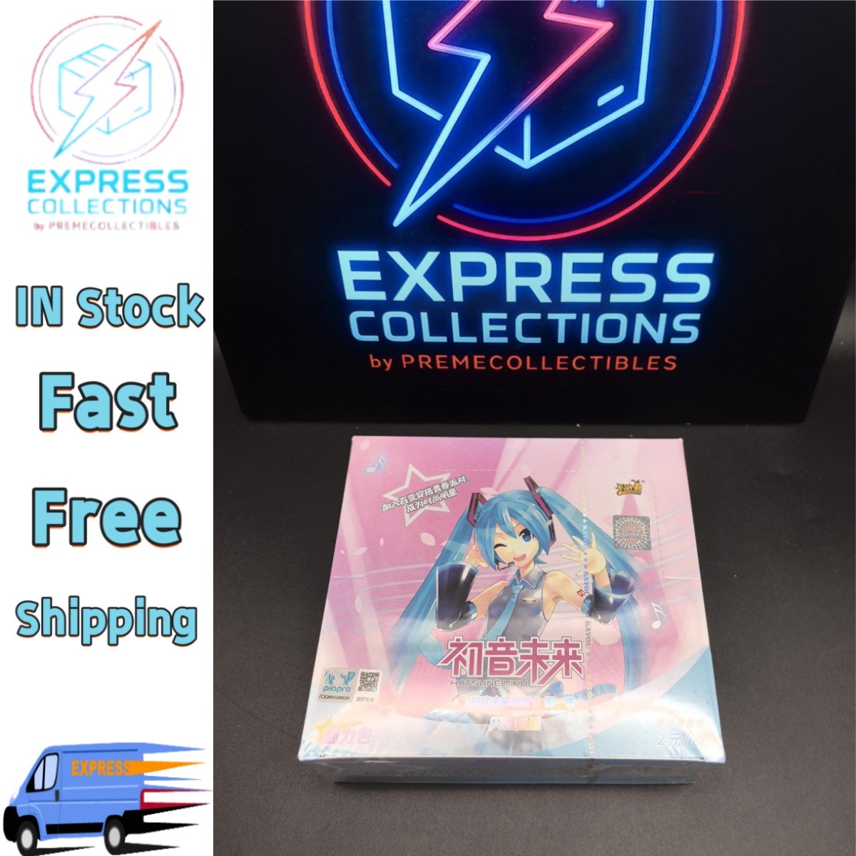 EN STOCK Kayou Hatsune Miku Paquete de 30 Booster Box CCG Juego de Cartas Coleccionables