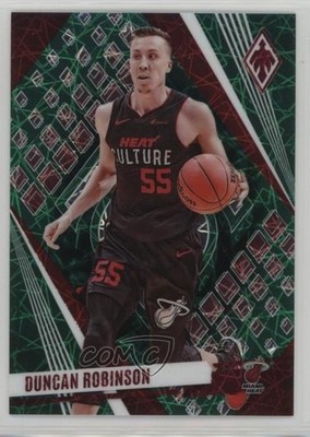 2023-24 Panini Phoenix Green Lazer Phoenix 78/175 Duncan Robinson #85 d4y