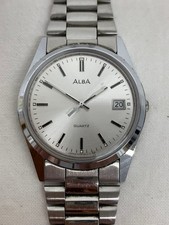 Working condition SEIKO ALBA Y142-8164 men's watch
