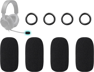 4Pcs Microphone Cover for JBL Quantum 100/360/910 Series, Quantum One/350/200/30