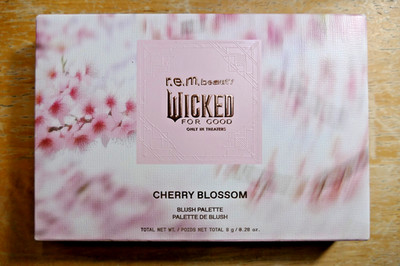 r.e.m. beauty x Wicked For Good Cherry Blossom Blush Palette Authentic