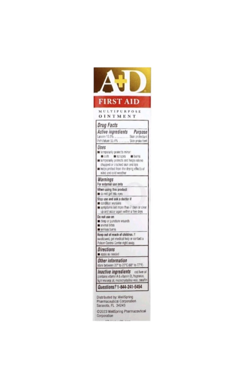 3 Pack A+D First Aid Multipurpose Ointment Skin Protectant 1.5oz Exp. 2/27 Read