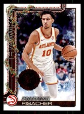 2025-26 Topps Holiday #H49 Zaccharie Risacher Atlanta Hawks