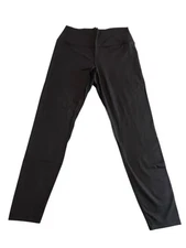 Sofia Active Leggings Womens Size L 12-14 Black 27 Inch Inseam High Waist NWT