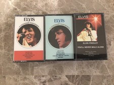Lot Of 3 Elvis Presley Cassette Tapes New Sealed