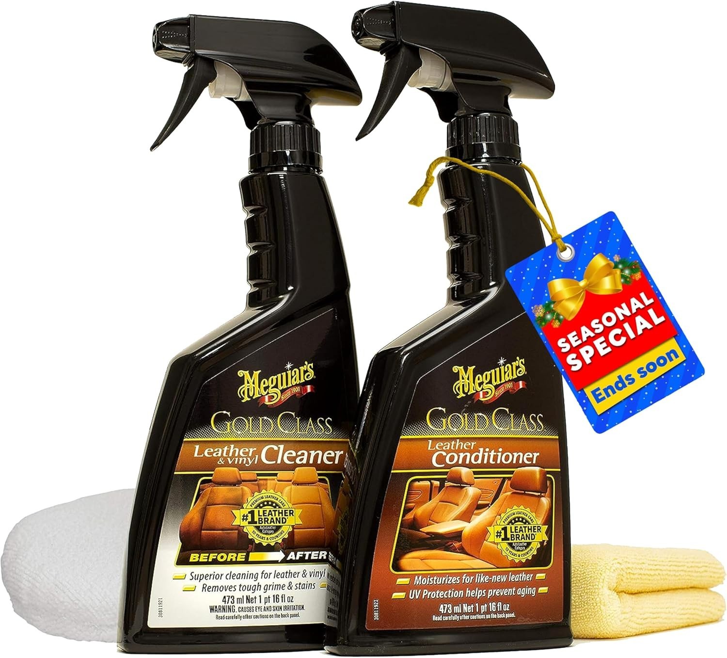 Leather Care Kit - Premium Cleaner and Conditioner - The...