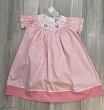 New! Lil Cactus Pink Cotton Hearts & Bows Smo...