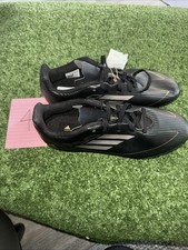 adidas F50 Club FxG Junior Size 2.5 Football Boots Black
