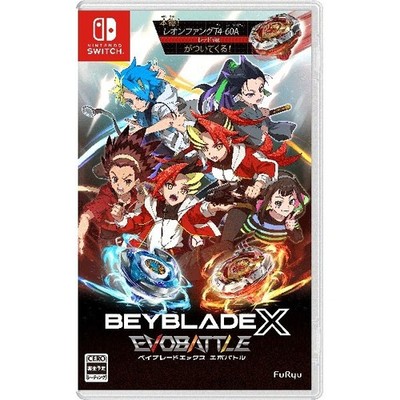 Beyblade X Evo Battle Soft Nintendo Switch JAPANESE + Bonus(CX-00