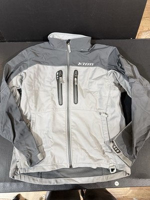 Klim Inversion Jacket Mens Large Grey Softshell Windstopper