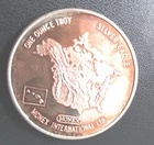 SILVER EAGLE MONEX MINT 1 oz. Silver Round .999