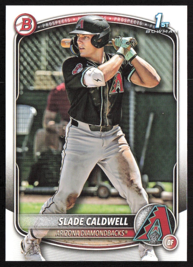 2025 Bowman Base Prospects Slade Caldwell Arizona Diamondbacks #BP-21