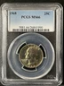1968 25C Washington Quarter Dollar PCGS MS66 26841990