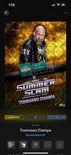 Marketplace image: Topps Slam WWE 2025 Summerslam Superfractor - Tommaso Ciampa 1/1 LEGENDARY