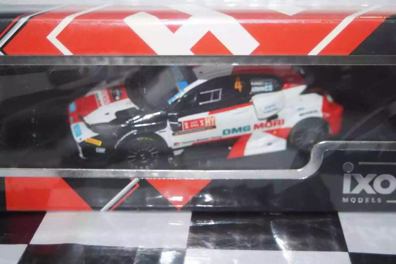 IXO Toyota GR Yaris Rally 1 Ypres Rally #4 2022 E.Lappi 1:43 RAM874.22
