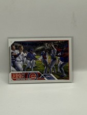Team Card 2023 Topps 220 Chicago Cubs National League Series One