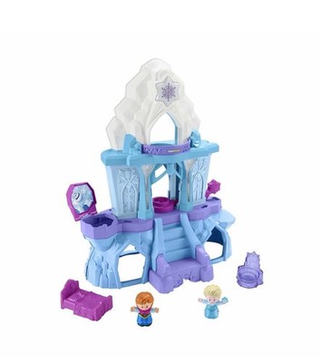 Fisher-Price Little People   Disney Frozen Elsa s Enchanted Lights Palace - New