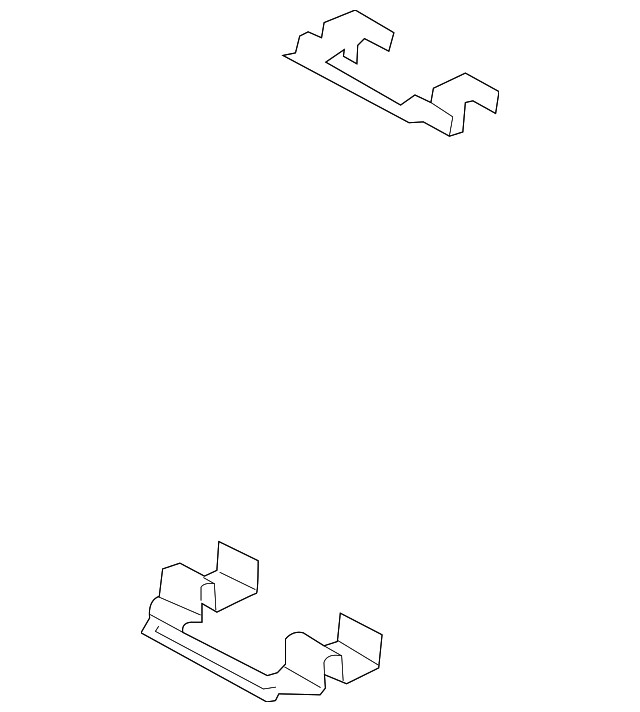 Genuine Mitsubishi Brake Pads Clip MR527673