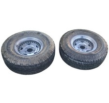 2 Vintage Center Line Convo Pro Wheels Chevy 15 And 31corsa All Terrain Tires