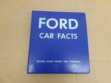 1968 Ford Car Dealer Album Facts Data Book Manual Mustang Thunderbird Fairlane