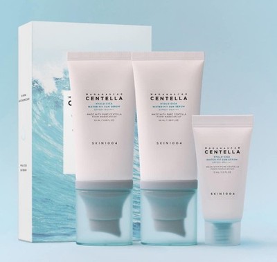 SKIN1004 Madagascar Centella Hyalu-Cica Water-Fit Sun Serum 50ml x 2 + 15ml Set