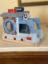 Thomas And Friends Wood Sodor Scrub And Shine Train Wash Station With Sound
