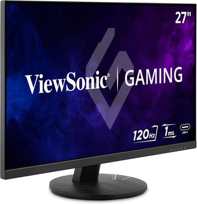 ViewSonic VX2716A-S 27'' 1080p 1ms 120Hz IPS Monitor, Black-Certified Refurbished